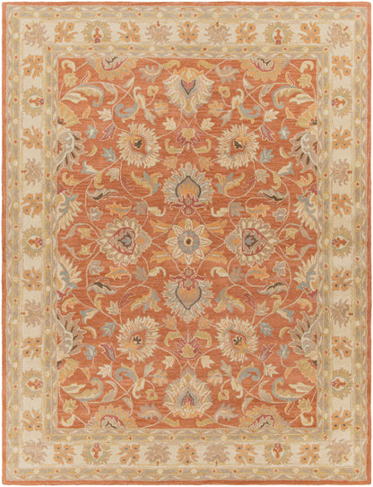 Nobility Ginger Hand-Tufted Rug