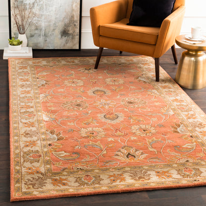 Nobility Ginger Hand-Tufted Rug