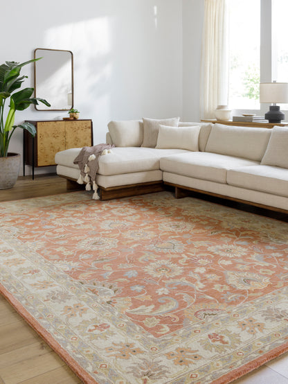 Nobility Ginger Hand-Tufted Rug