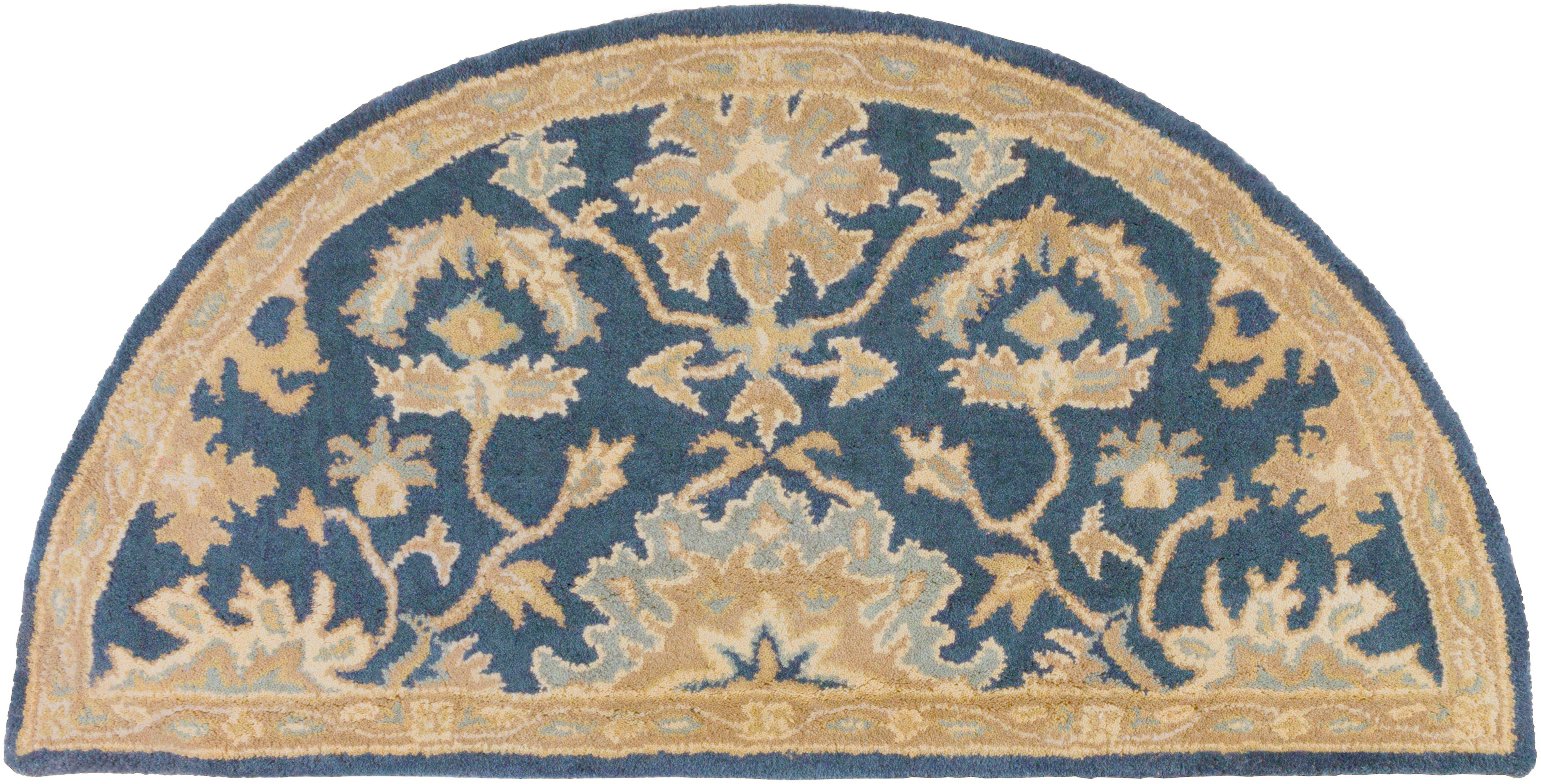 Roman Indigo Hand-Tufted Rug