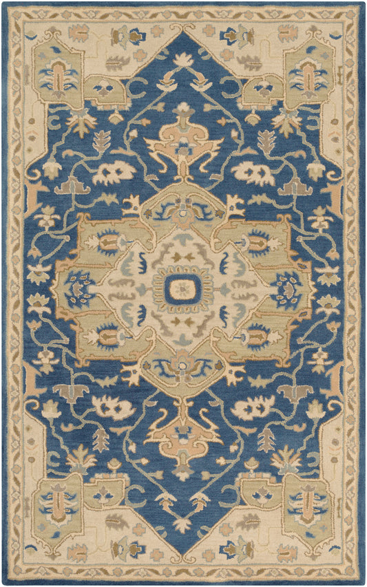 Roman Indigo Hand-Tufted Rug