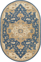 Roman Indigo Hand-Tufted Rug