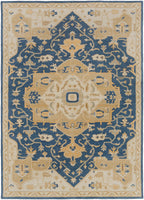 Roman Indigo Hand-Tufted Rug