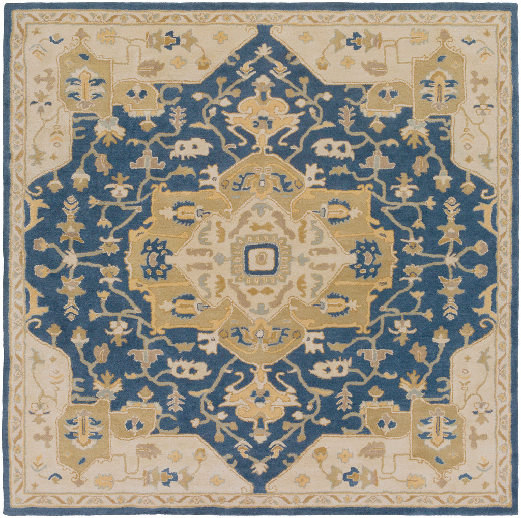 Roman Indigo Hand-Tufted Rug