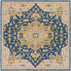 Roman Indigo Hand-Tufted Rug