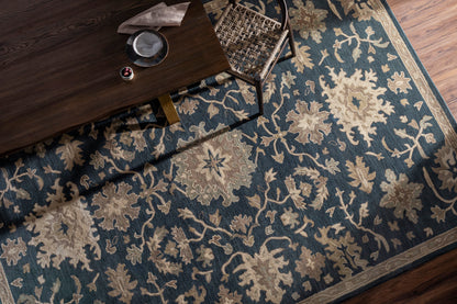 Julian Cornflower Hand-Tufted Rug