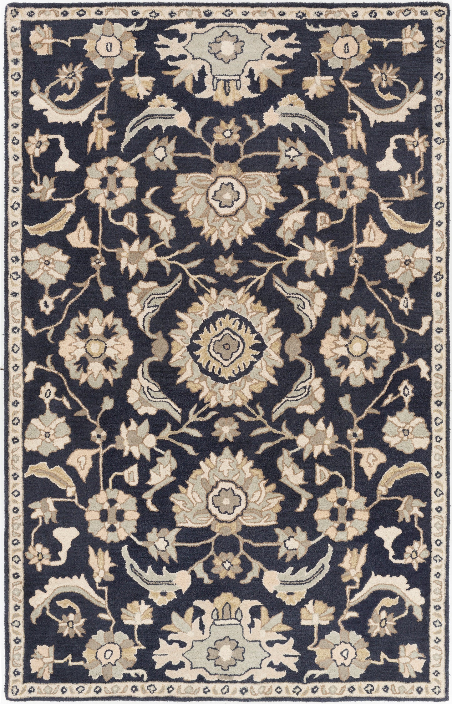 Julian Navy Hand-Tufted Rug