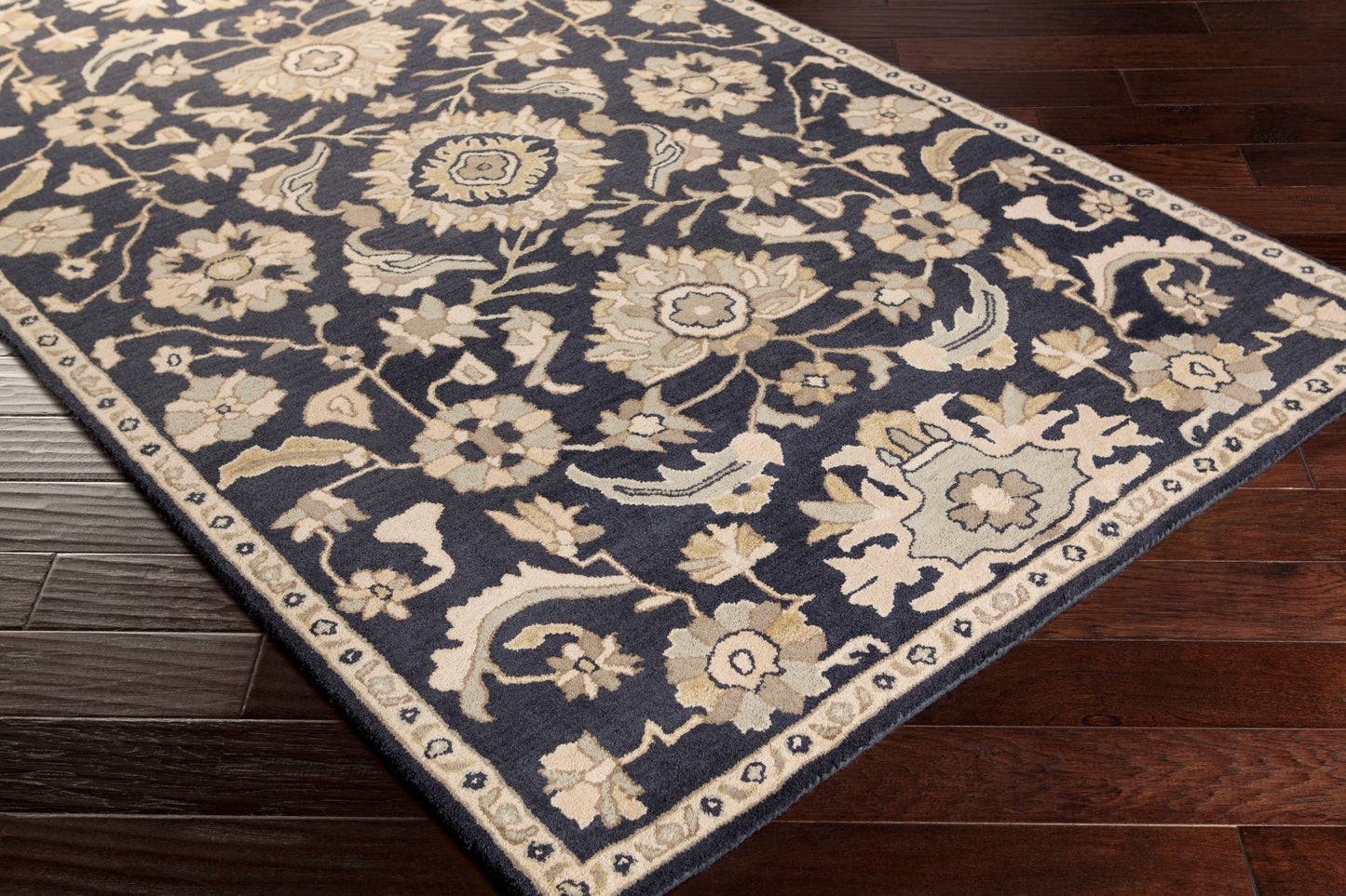 Julian Navy Hand-Tufted Rug