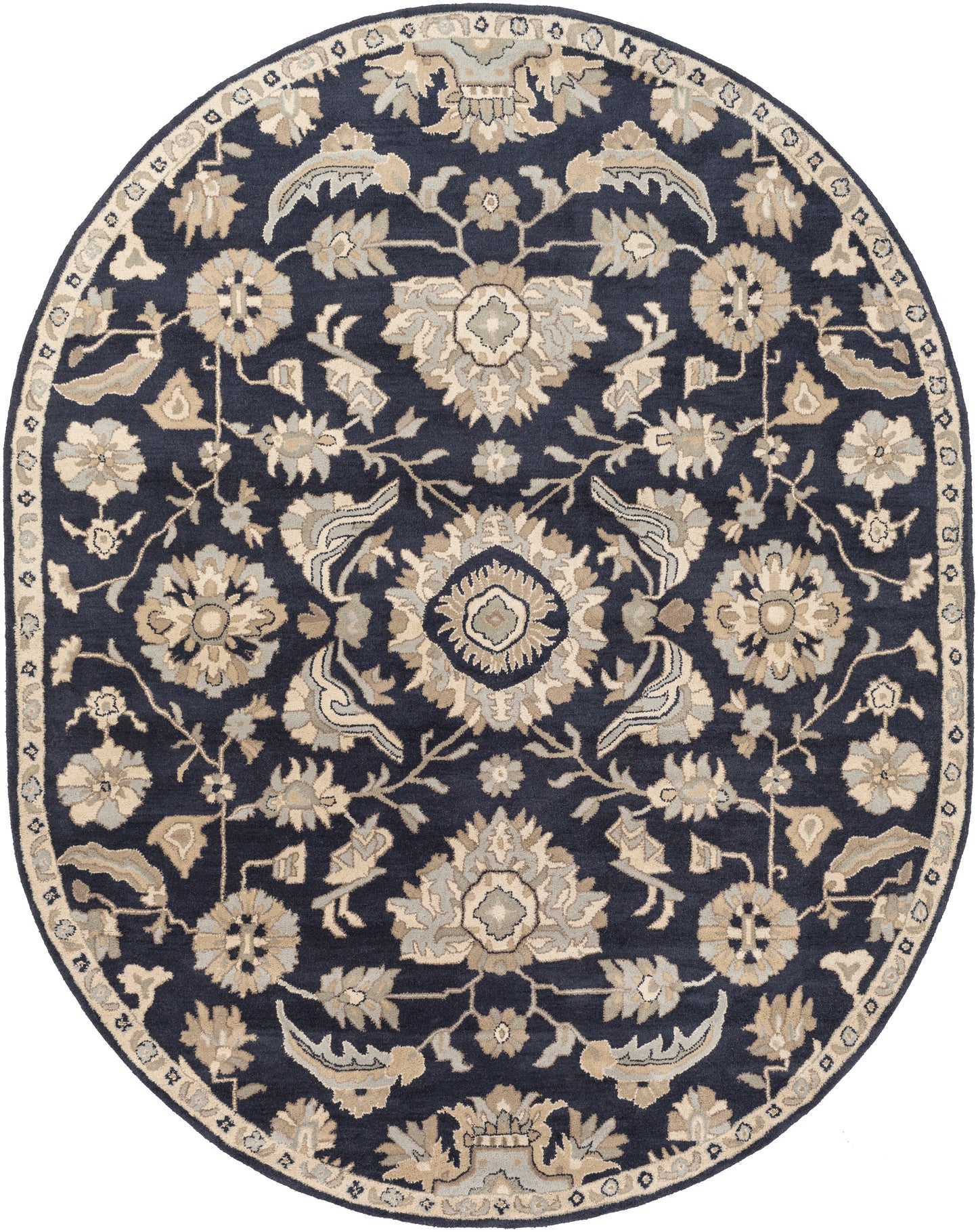 Julian Navy Hand-Tufted Rug