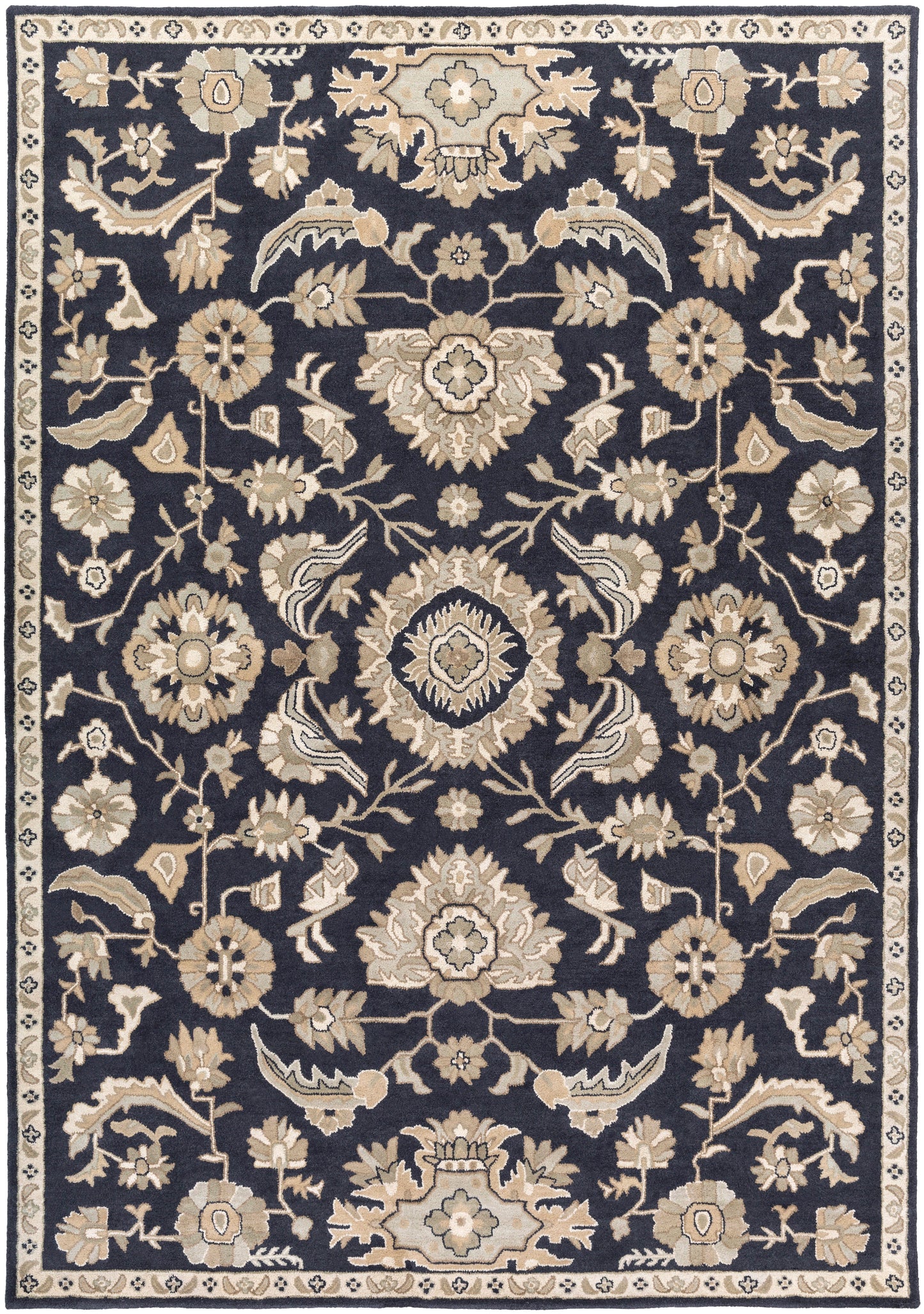 Julian Navy Hand-Tufted Rug