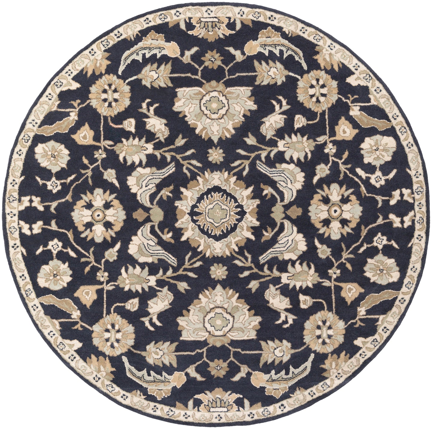 Julian Navy Hand-Tufted Rug