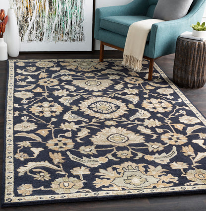 Julian Navy Hand-Tufted Rug