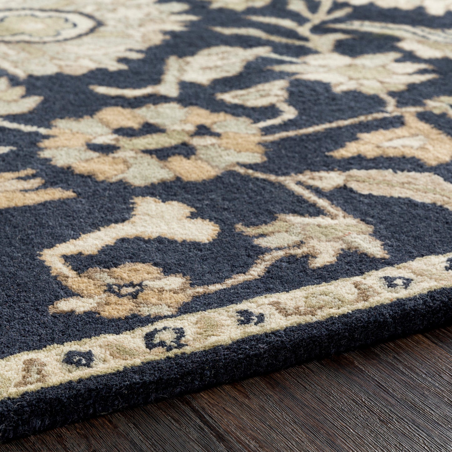 Julian Navy Hand-Tufted Rug