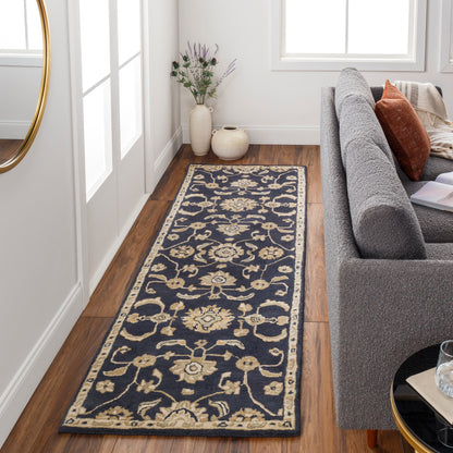 Julian Navy Hand-Tufted Rug