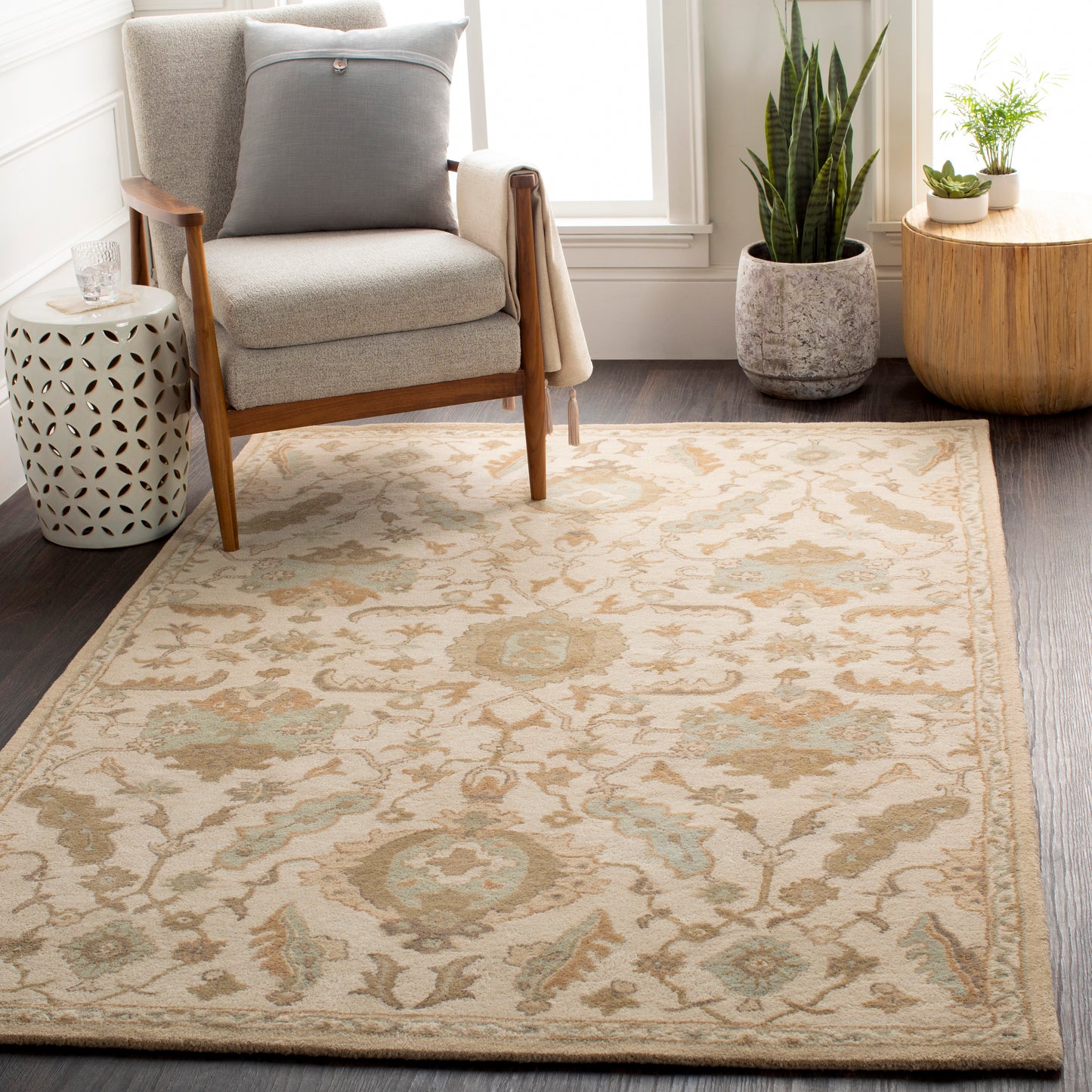 Julian Fawn Hand-Tufted Rug