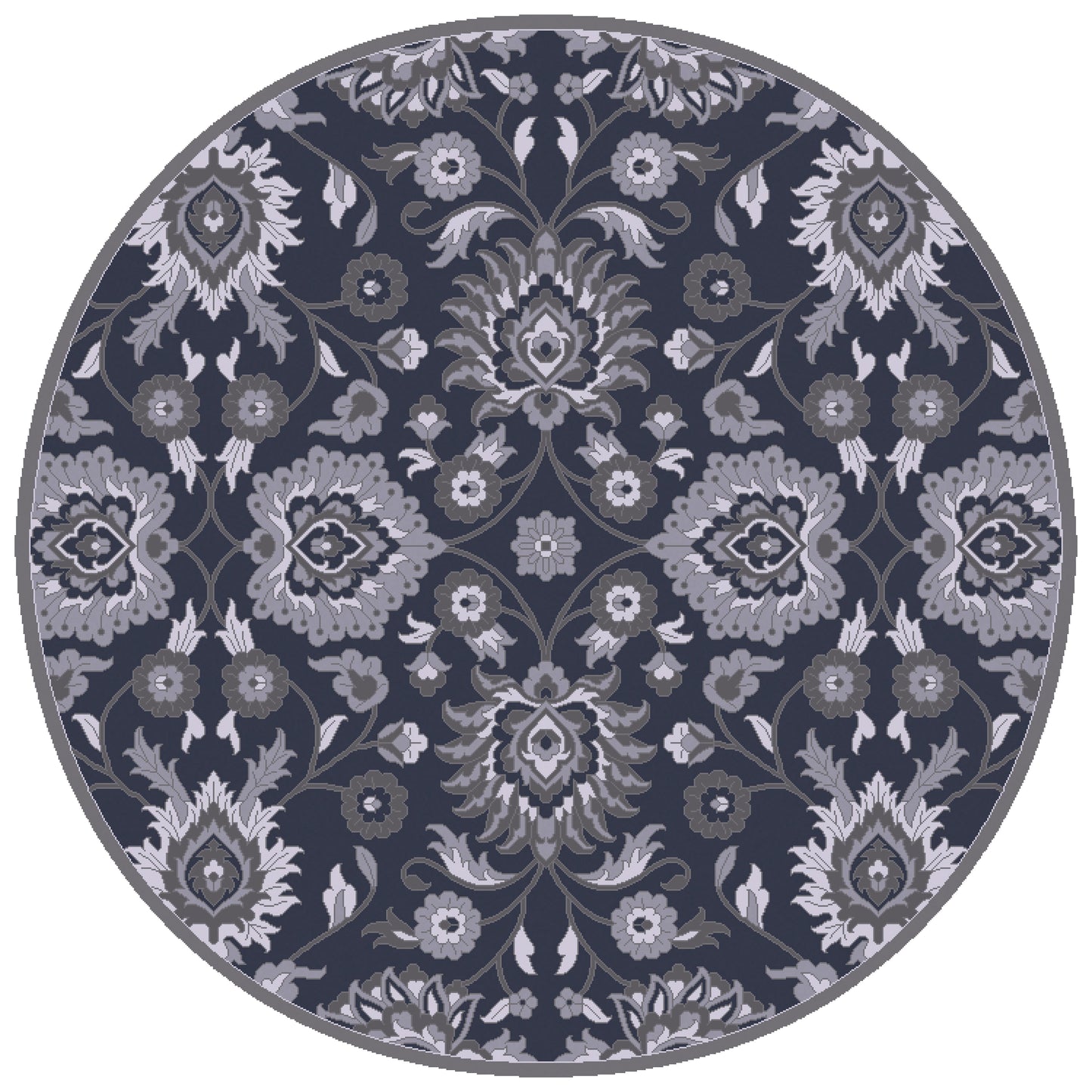 Mediterranean Ocean Hand-Tufted Rug