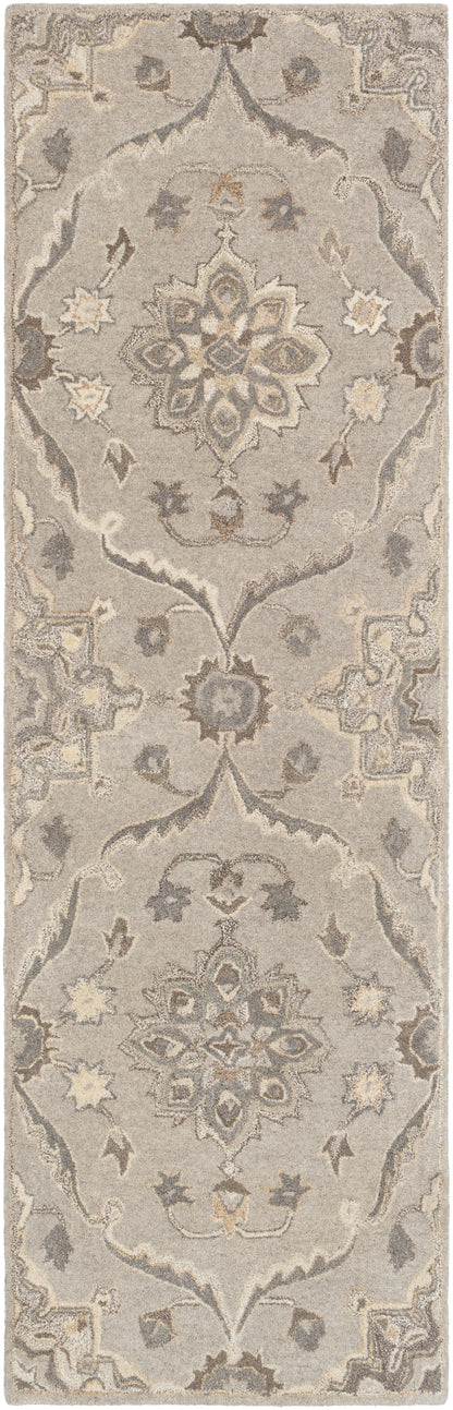 Fiore Graphite Hand-Tufted Rug