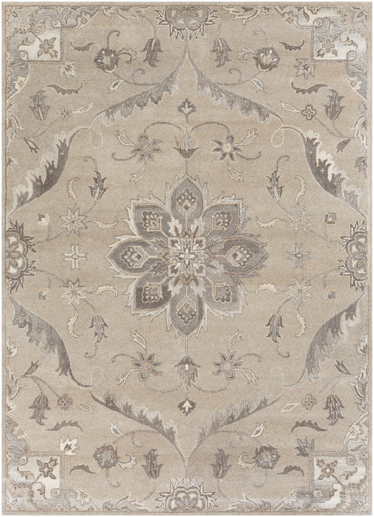 Fiore Graphite Hand-Tufted Rug