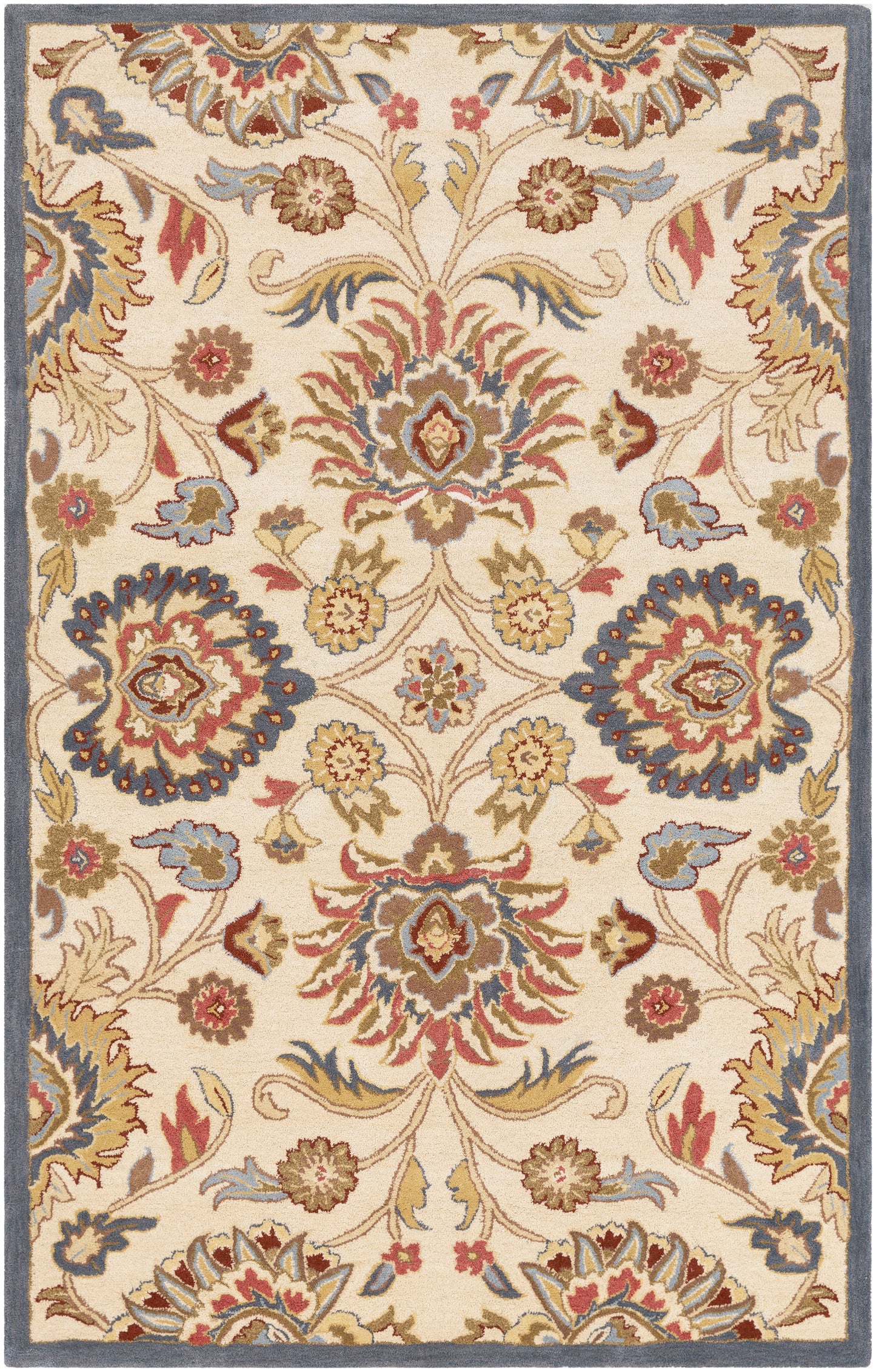 Mediterranean Fiesta Hand-Tufted Rug