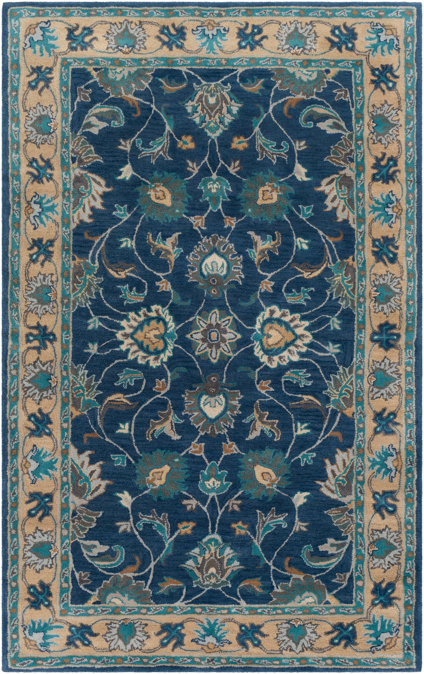 Senate Lapis Hand-Tufted Rug