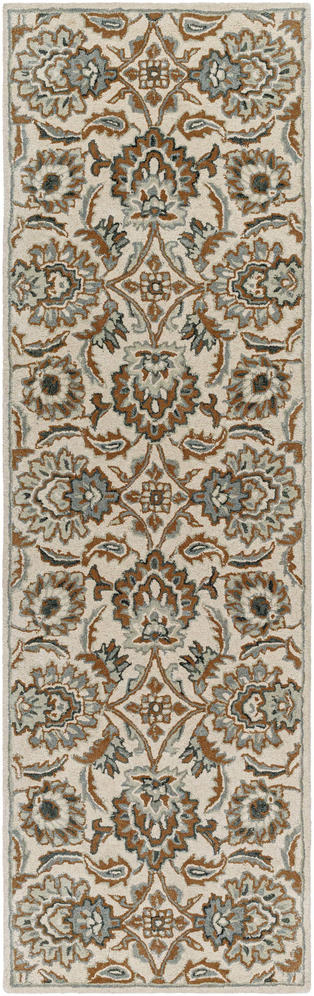 Mediterranean Cream Hand-Tufted Rug