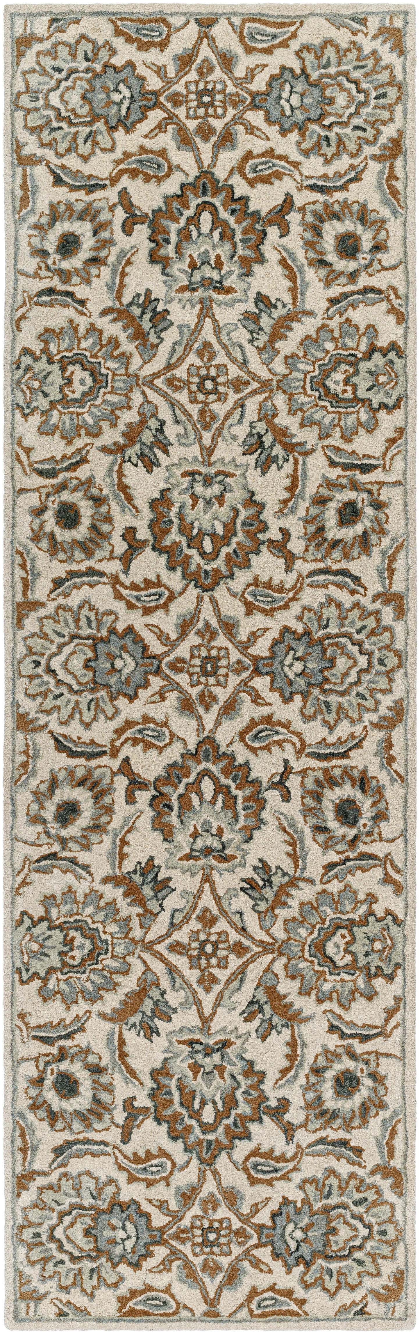 Mediterranean Cream Hand-Tufted Rug