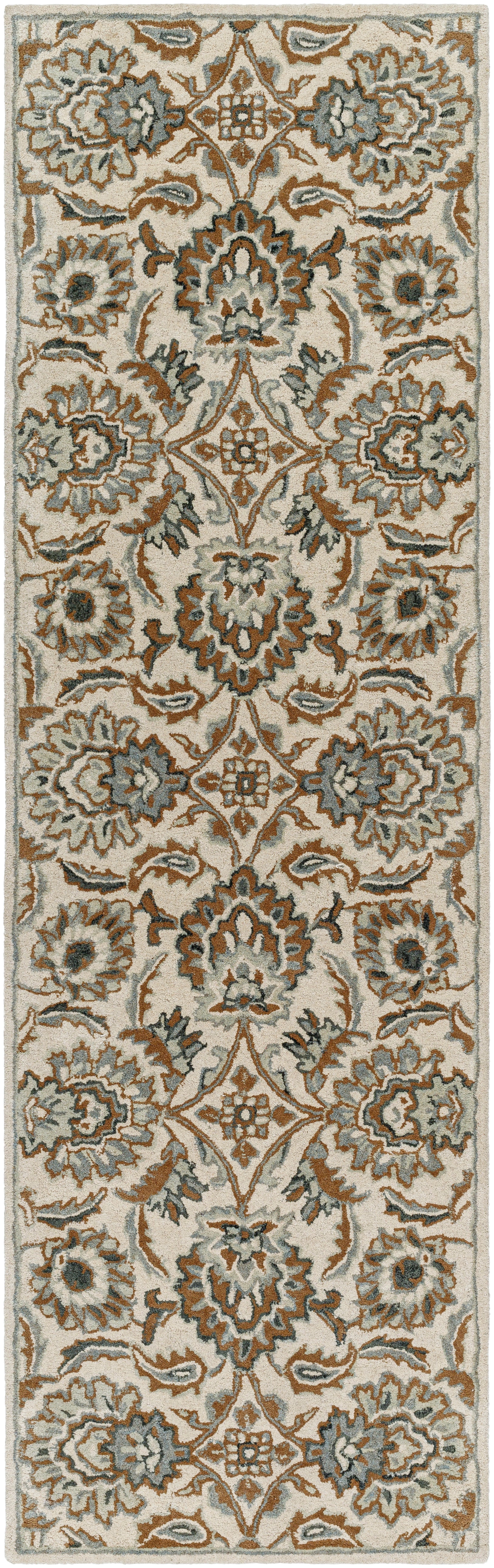 Mediterranean Cream Hand-Tufted Rug
