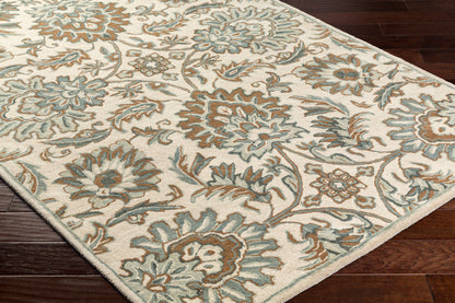 Mediterranean Cream Hand-Tufted Rug