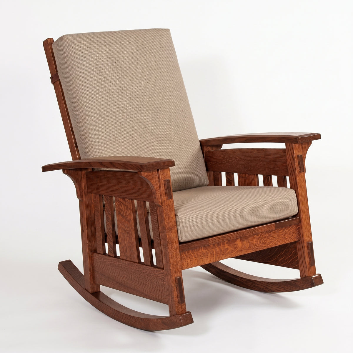 Craftsman Slat Wood Rocker