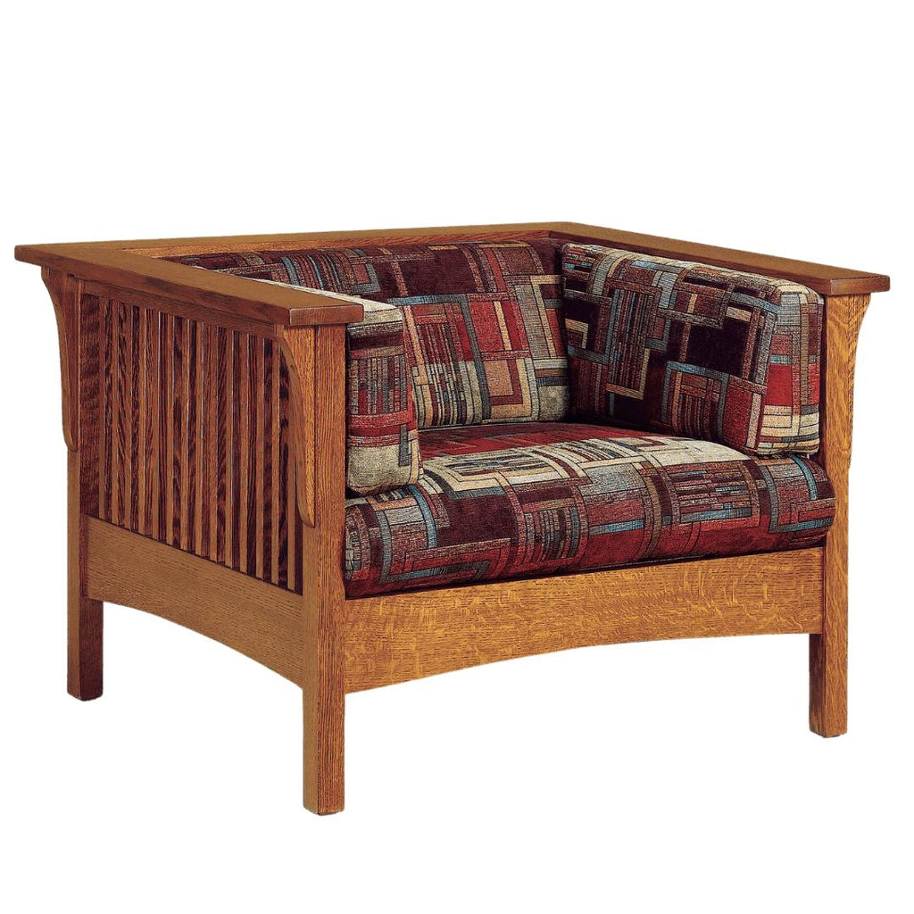 Prairie Mission Spindle Cube Chair