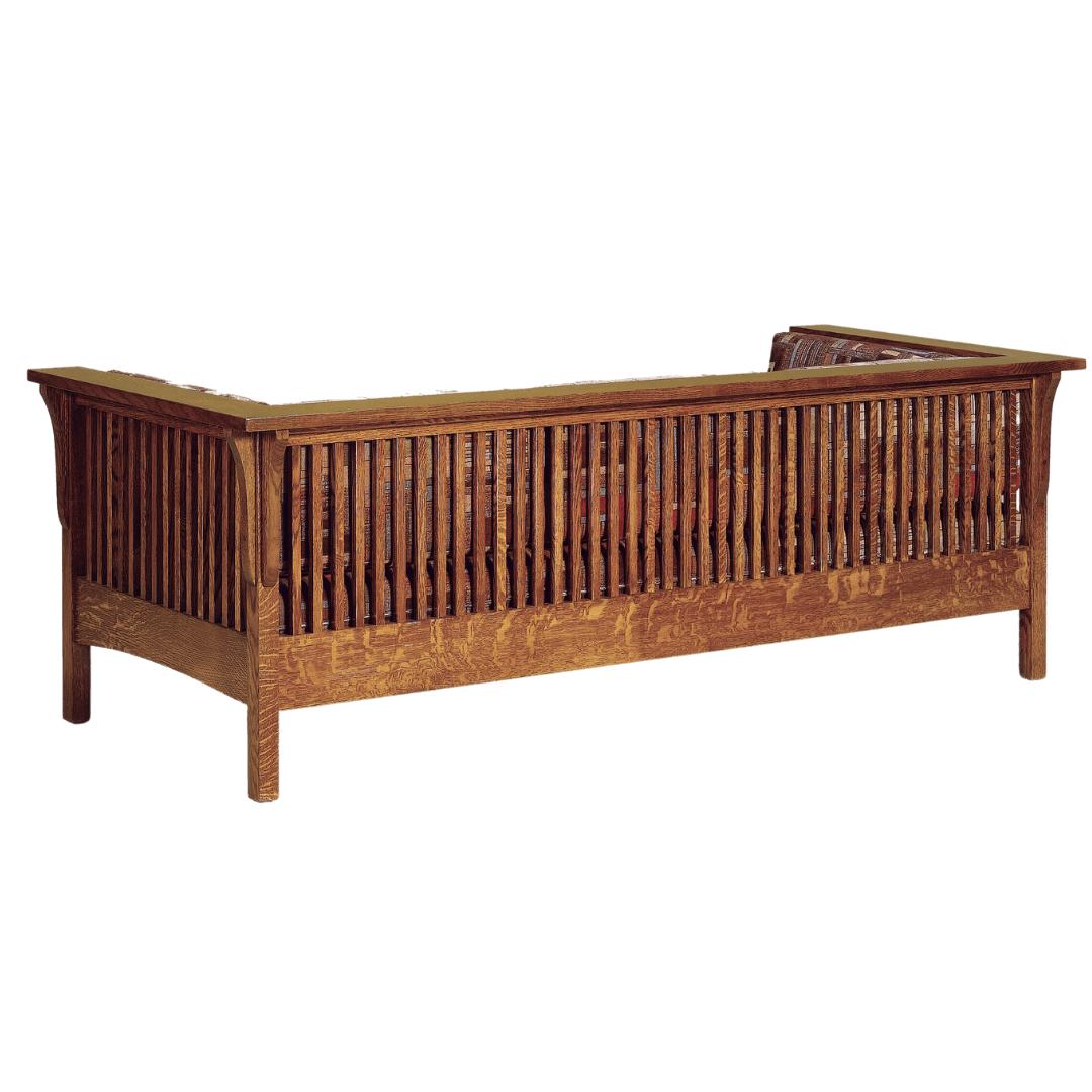 Prairie Mission Spindle Settle Sofa