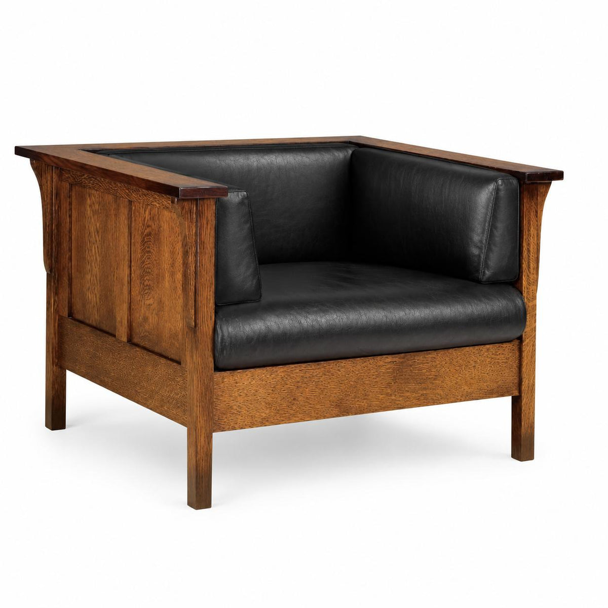 Prairie Mission Panel Cube Chair