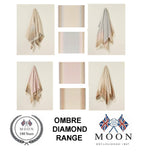 Ombre Diamond Range  Merino Lambswool Throw