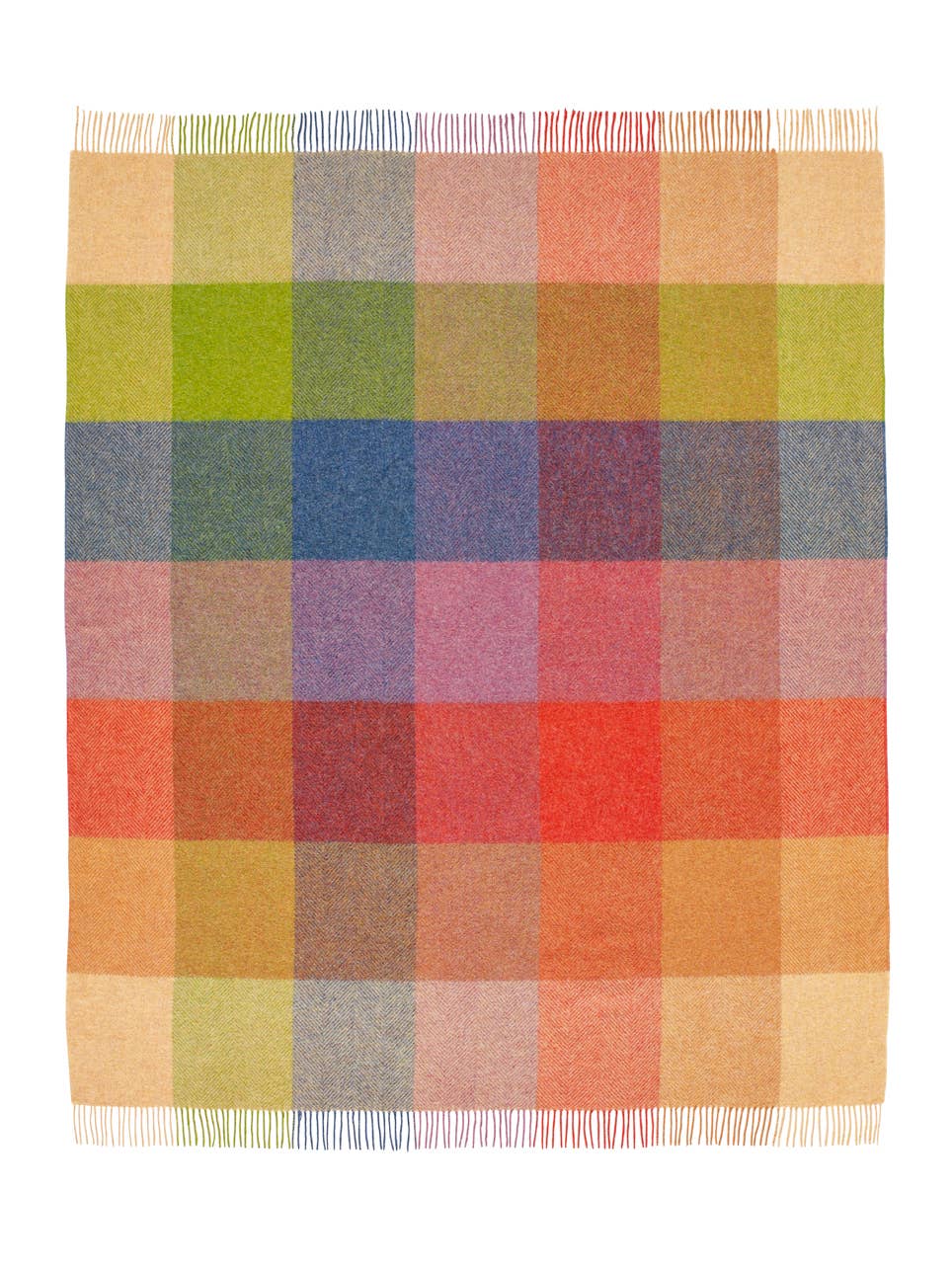 Harland Shetland  Merino Lambswool Throw