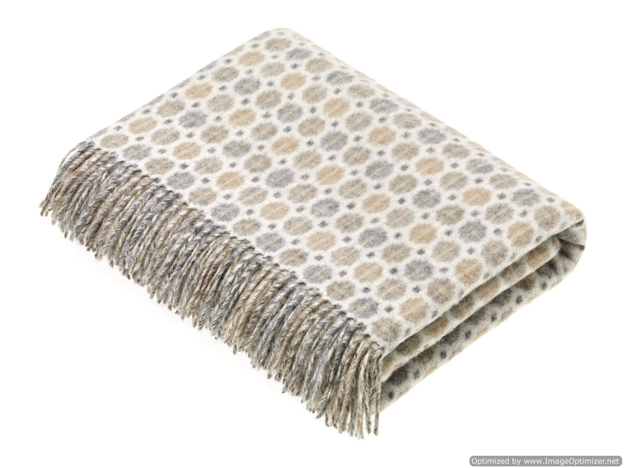 Merino Lambswool Throw Blanket