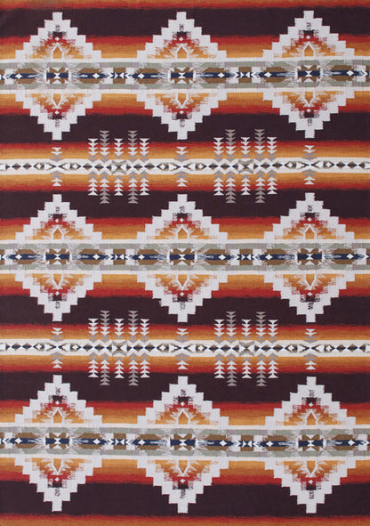 Pendleton Juniper Mesa Cinnabar Southwest Hand-Knotted Rug