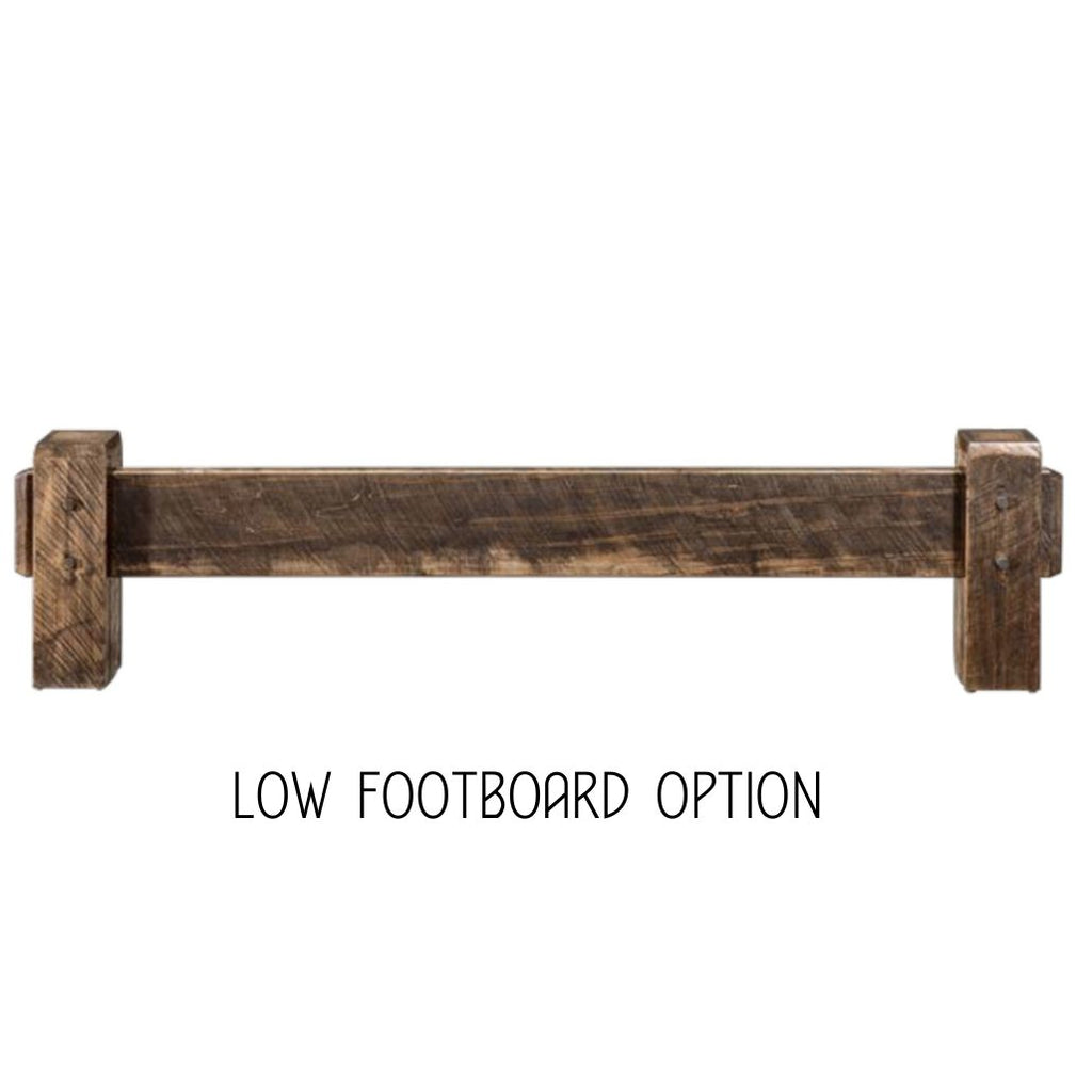 Mountain Roughsawn Slat Bed