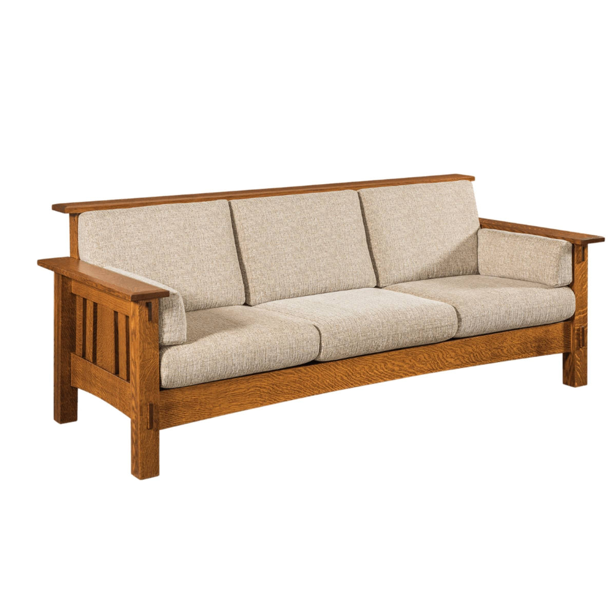 Craftsman Slat Wood Sofa