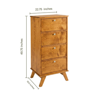 MidMod 4-Drawer Chest
