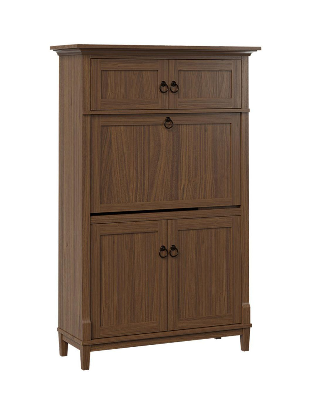 Flipdown Secretary Desk