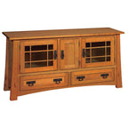 Modesto Craftsman Media Cabinet