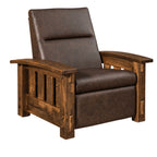 Mountain Roughsawn Wood Recliner