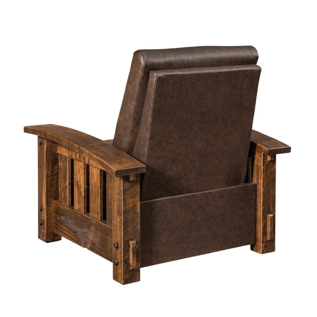 Mountain Roughsawn Wood Recliner