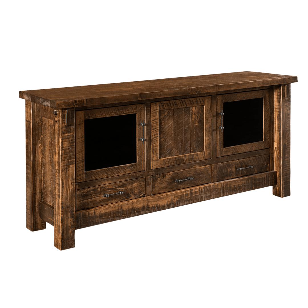 Mountain Roughsawn TV Stand with Drawers
