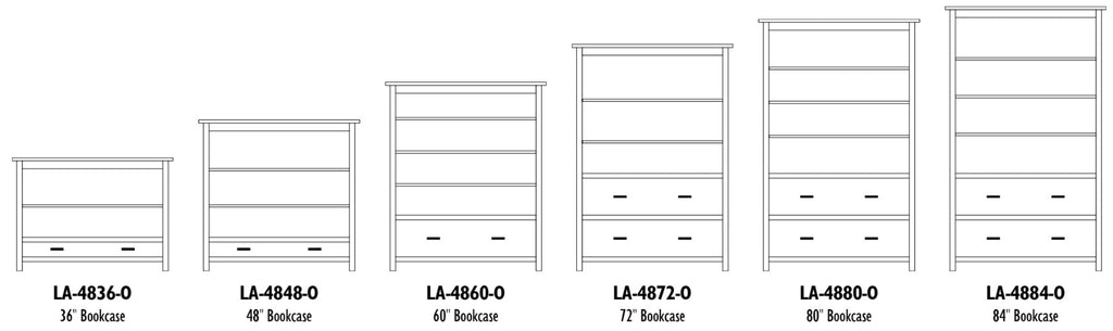 Lamont Open Bookcase