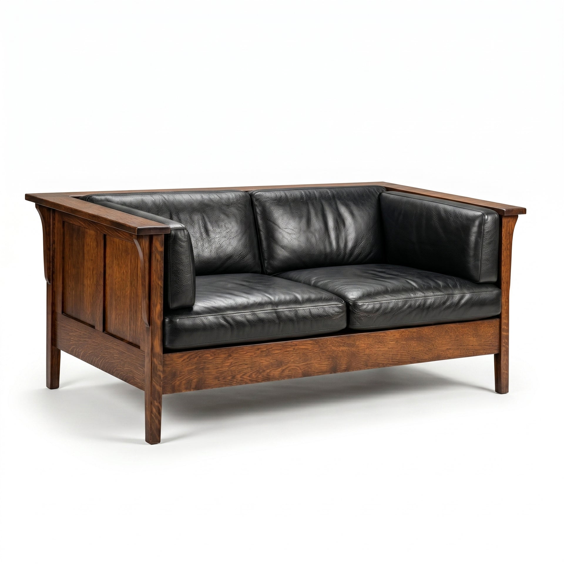 Prairie Mission Panel Settle Loveseat