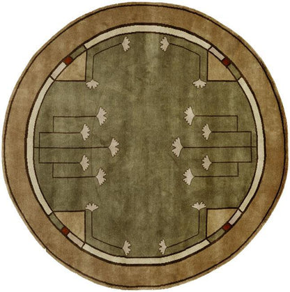 Ginkgo Sage Rug Persian Carpet