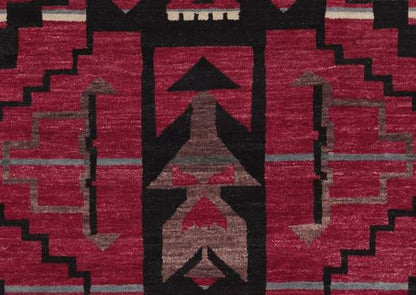 Pendleton Storm Cardinal Southwest Hand-Knotted Rug