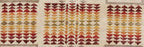 Pendleton Harding Southwest hand-knotted wool rug with terra cotta, gold, and sage geometric patterns.