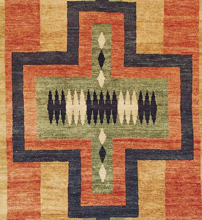 Pendleton Chief Blanket Southwest Hand-Knotted Rug